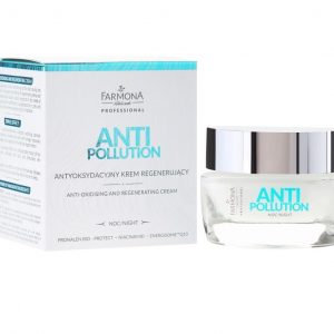 Farmona Professional Anti Pollution Night Cream 50ml jar with white lid and green label