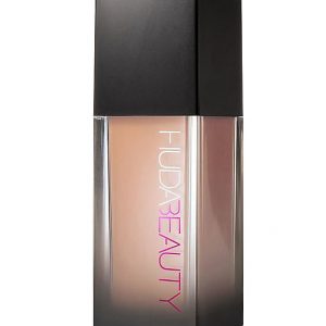 Huda Beauty #FauxFilter Luminous Matte Foundation 255B Apple Pie full-size bottle with gold cap