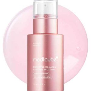 Medicube PDRN Pink Collagen Exosome Shot Serum bottle front view