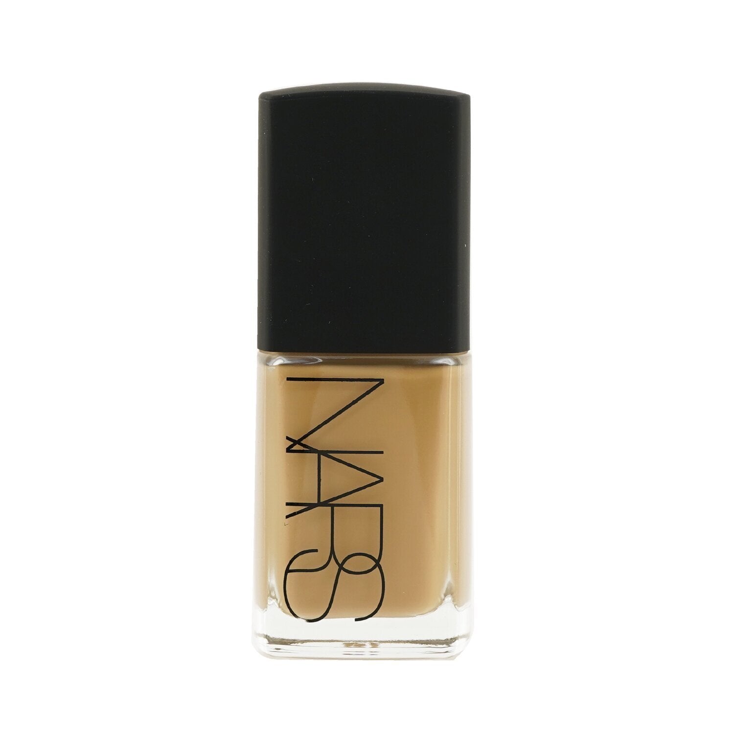 NARS Sheer Glow Foundation bottle in Vanuatu shade on white background