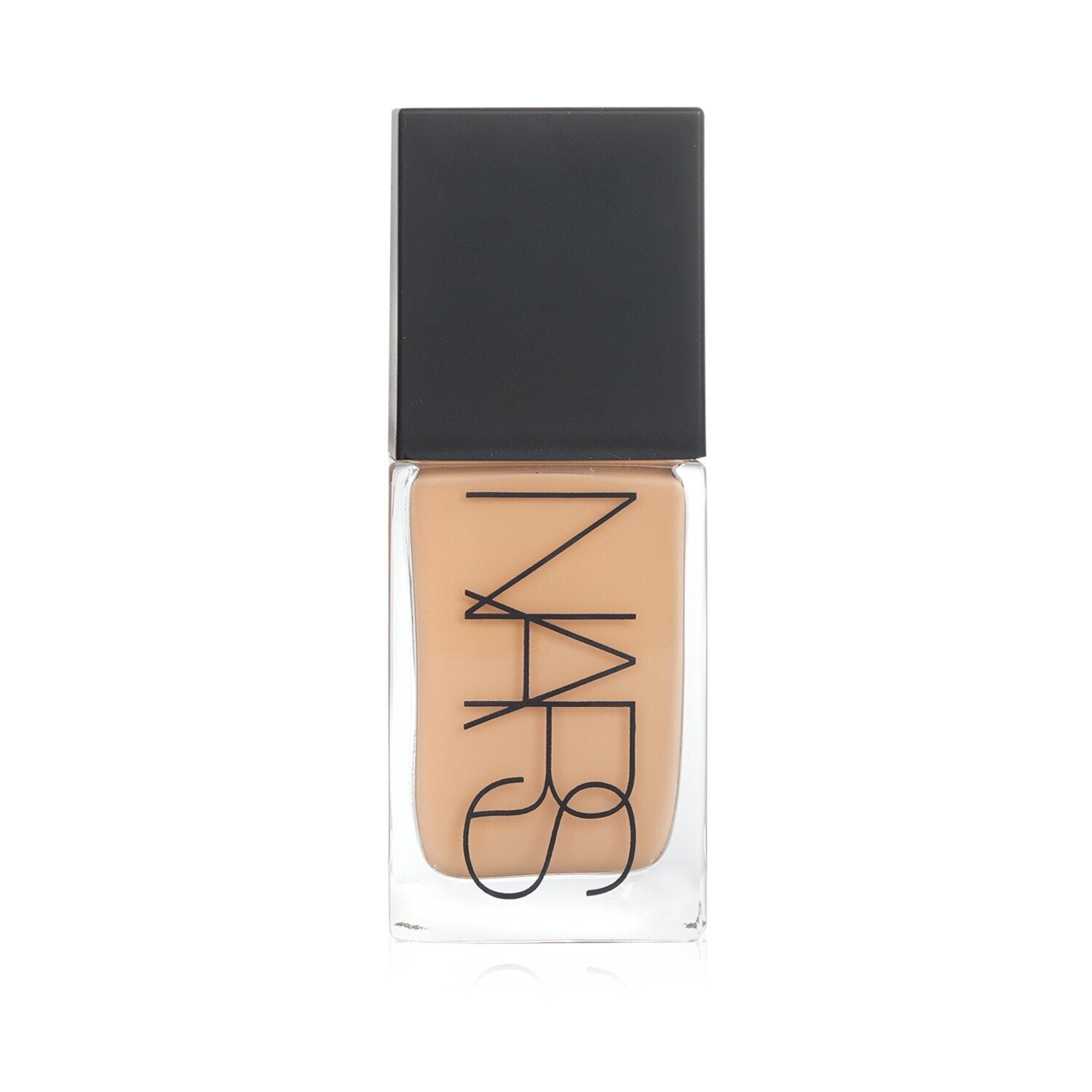 NARS Light Reflecting Foundation in Patagonia shade, 30ml glass bottle with black pump on white background