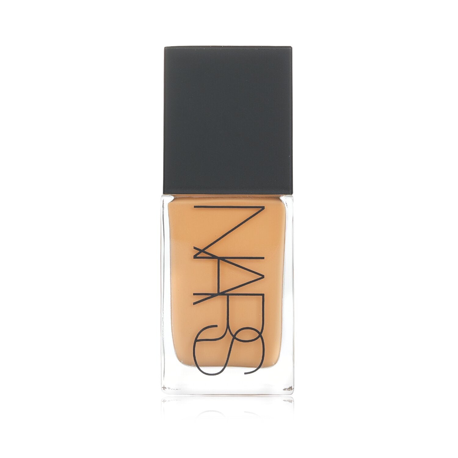 NARS Light Reflecting Foundation Valencia in frosted glass bottle with black cap on clean white background