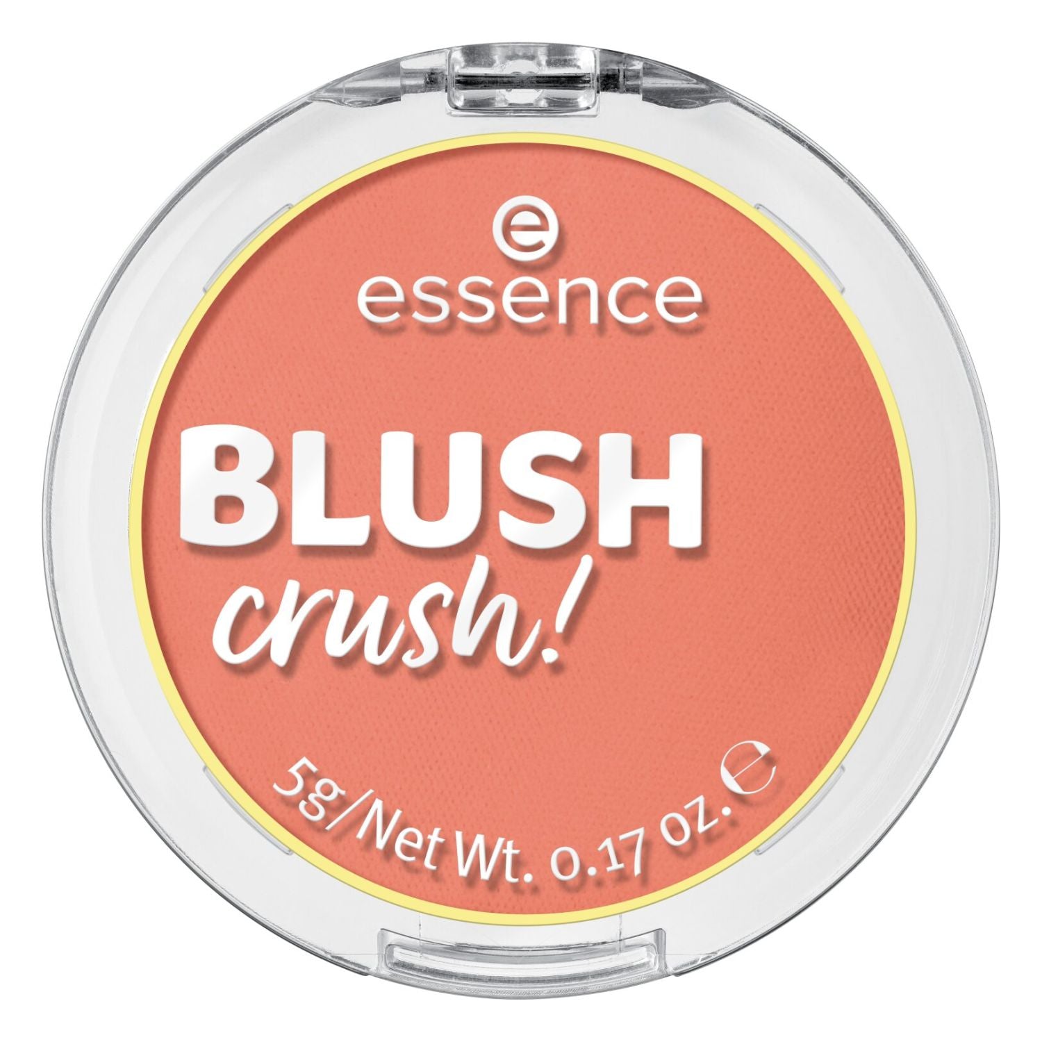 essence Blush Crush No. 80 Warm Copper compact with open lid showing copper-toned powder and applicator