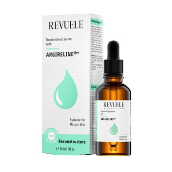 Revuele CYS Reconstructing Serum 30ml glass bottle with dropper on white background