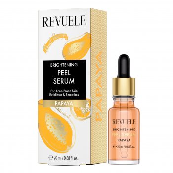 Revuele Illuminating Peeling Serum Papaya 20ml box front view