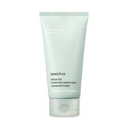 Innisfree Green Tea Cleansing Foam tube 150g front packaging