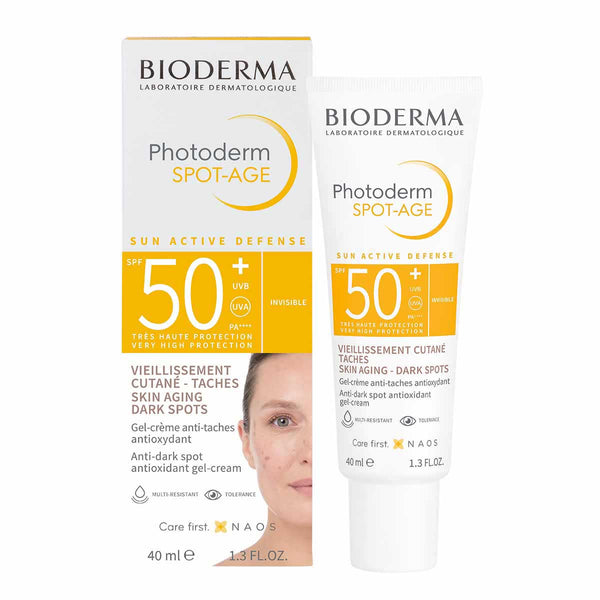 Bioderma Photoderm Spot-Age SPF50+ 40ml bottle on white background