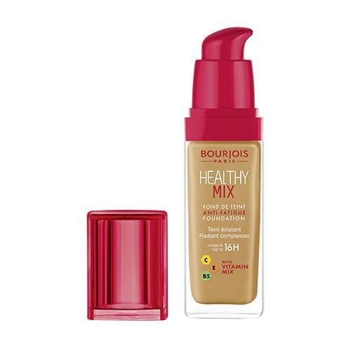 Bourjois Healthy Mix Foundation in Golden Caramel shade 57.5, 30 ml bottle with pump