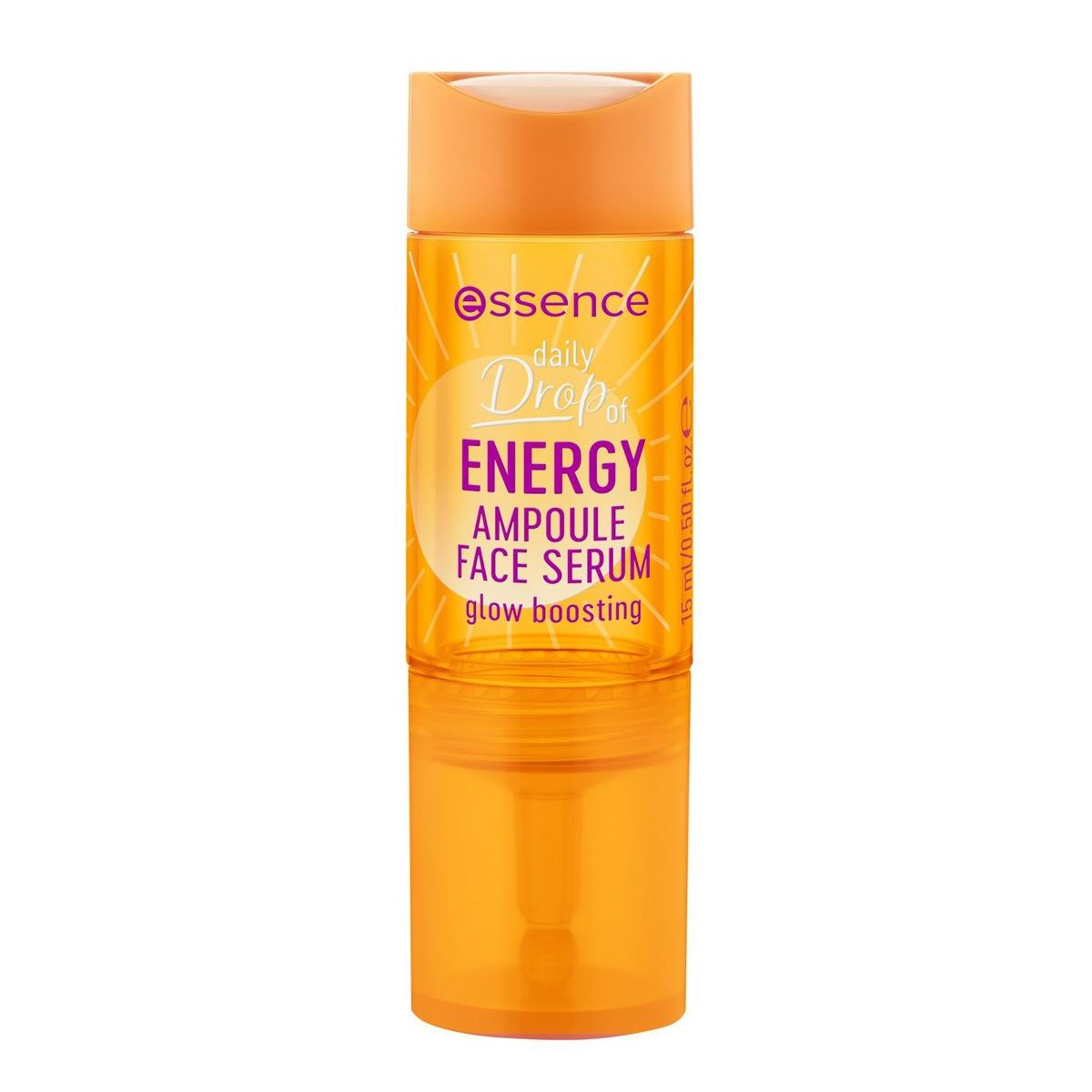Essence Daily Drop of Energy Serum in a small glass bottle with a dropper, 15 ml