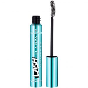 Essence Lash Like A Boss mascara in waterproof black formula with curved fibre brush