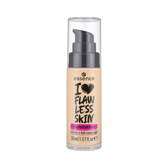 Essence I Love Flawless Skin Foundation bottle in Dark Porcelain No 30