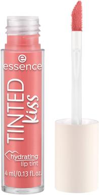 essence TINTED kiss hydrating lip tint in shade 102 There Goes Rose, 4 ml tube with cushion applicator