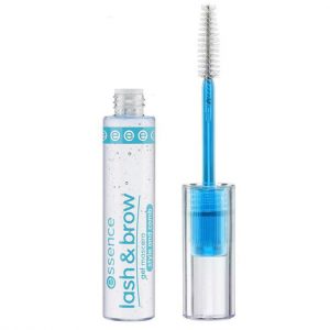 Essence Gel Mascara 9 ml clear tube with black cap and precise brush applicator