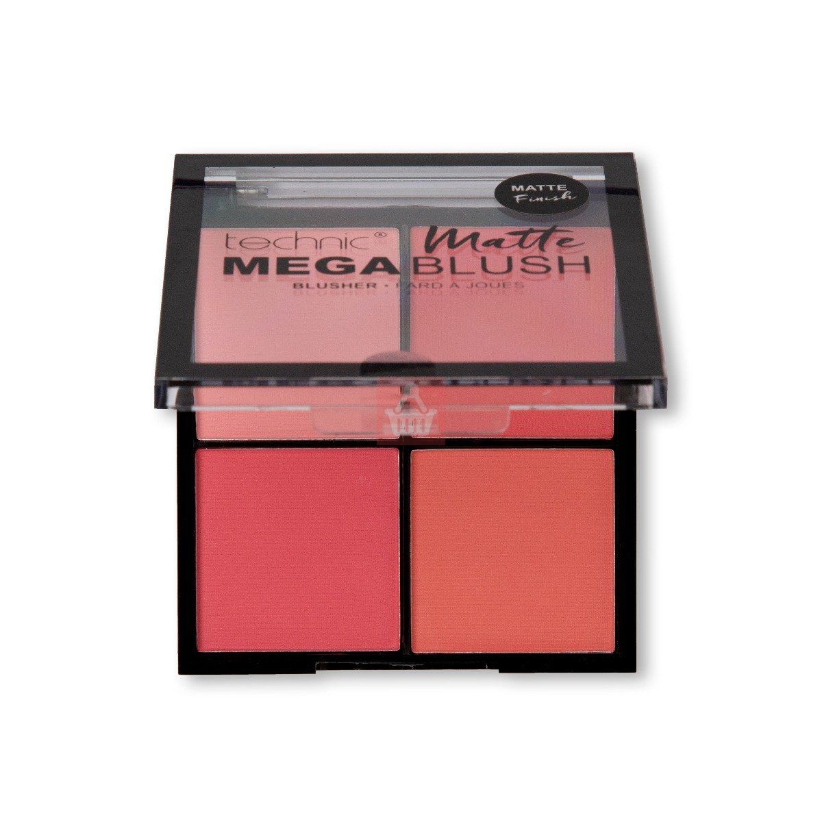Technic Mega Matte Blush 11.2g powder compact with matte finish