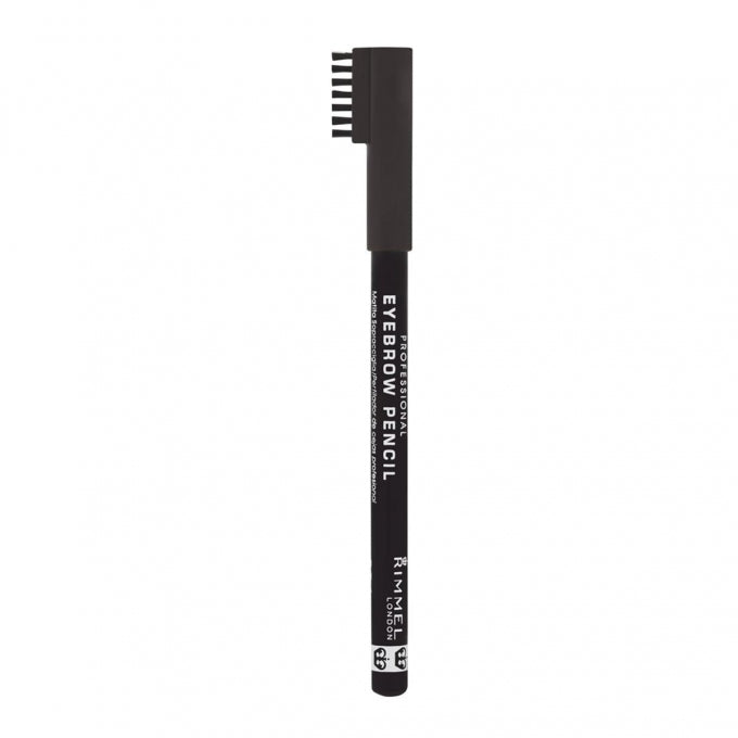 Rimmel London Professional Eyebrow Pencil in 002 Brown with fine tip and brown wood casing
