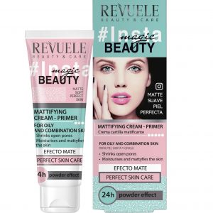 Revuele Insta Magic Beauty Mattifying Primer 50 ml tube packaging on white background