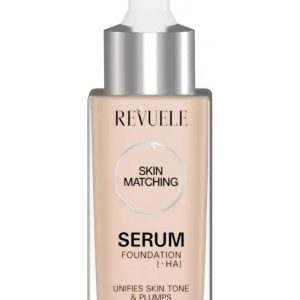 Revuele Serum Foundation in Very Light shade, 30ml glass bottle with pump