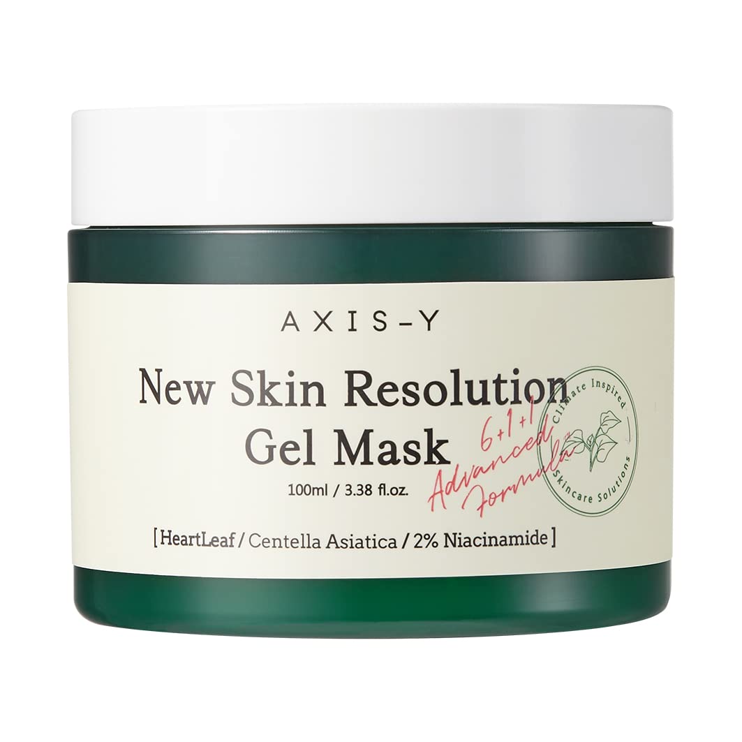 AXIS-Y New Skin Resolution Gel Mask 100ml packaging front view