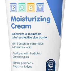 CeraVe Baby Moisturizing Cream 142g tube on white background