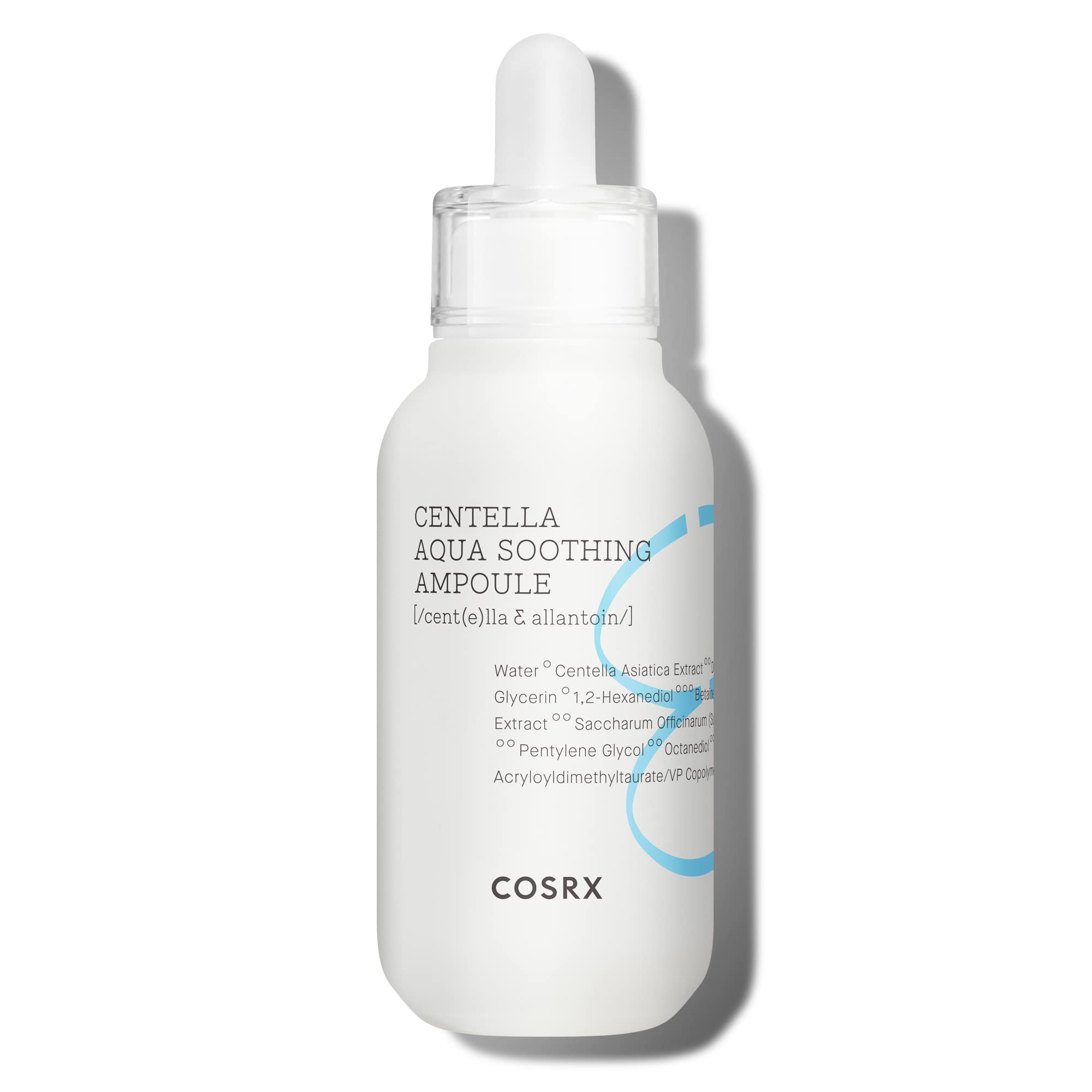 Cosrx Centella Aqua Soothing Ampoule 40ml glass bottle with white cap