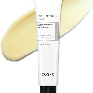 Cosrx The Retinol 0.1 Cream 20ml tube on white background