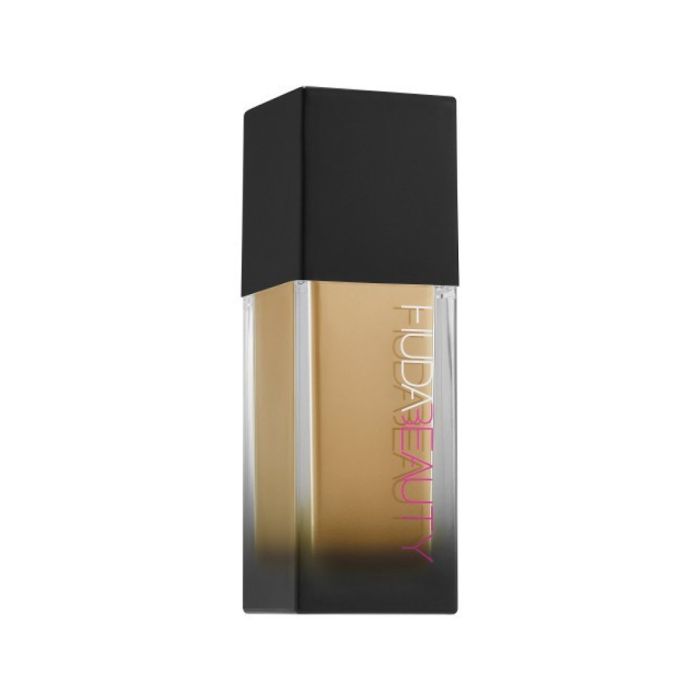 Huda Beauty FauxFilter Luminous Matte Foundation in shade Amaretti 310G, 35ml glass bottle with black cap