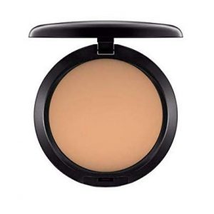 MAC Studio Fix Powder Plus Foundation in NW35 compact packaging with mirror