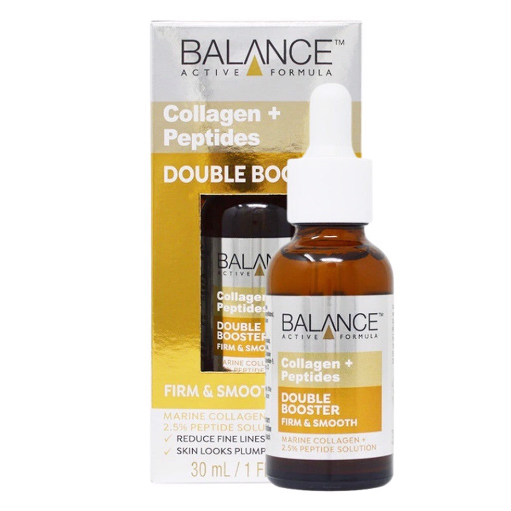 Balance Collagen Peptides Double Booster 30ml bottle front view