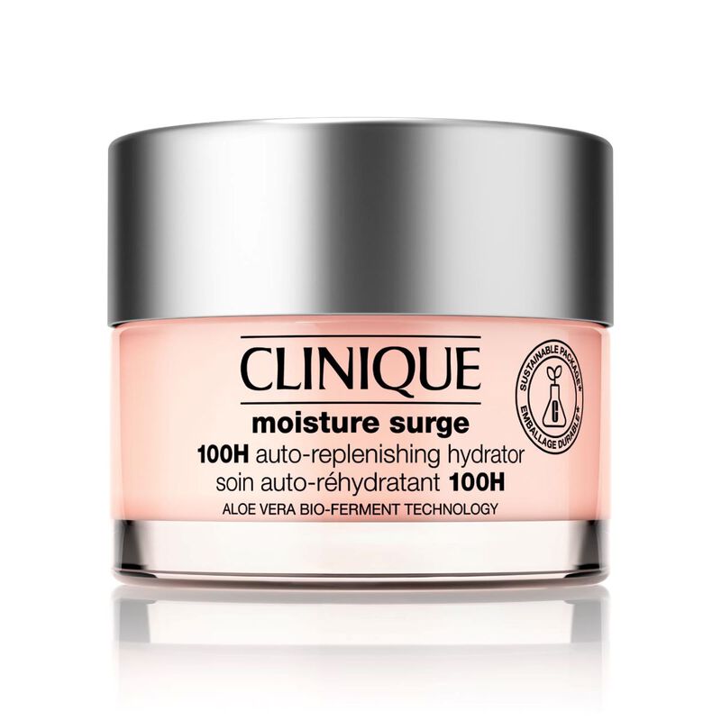 Clinique Moisture Surge 100-Hour Hydrator 75ML jar with white and green packaging