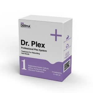 101 Derma Dr. Plex System Plex Hair Rebuilding Treatment 3x50ml outer packaging front view