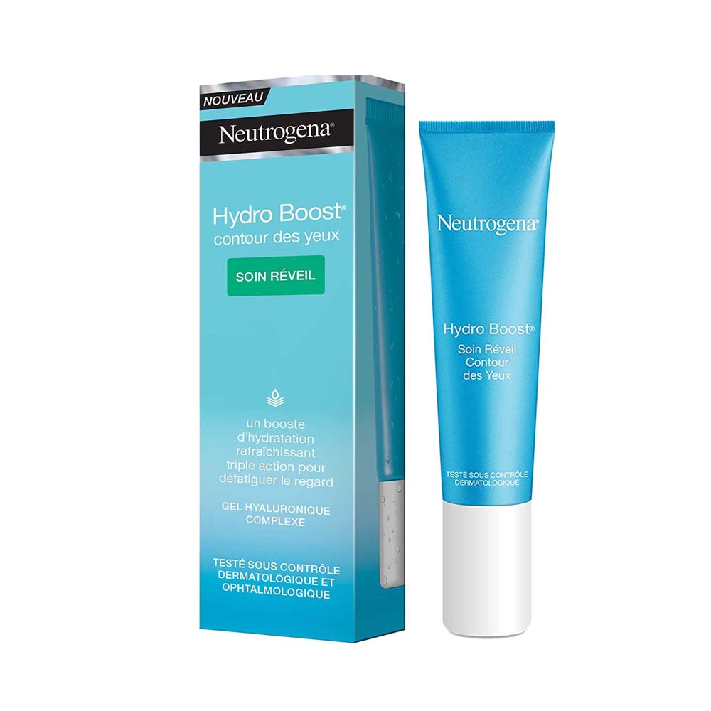 Neutrogena Hydro Boost Awakening Eye Cream 15ML blue jar packaging