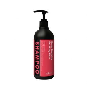 CELLUVER Perfume Shampoo 500ml #Marilyn bottle on a white vanity counter, soft lighting