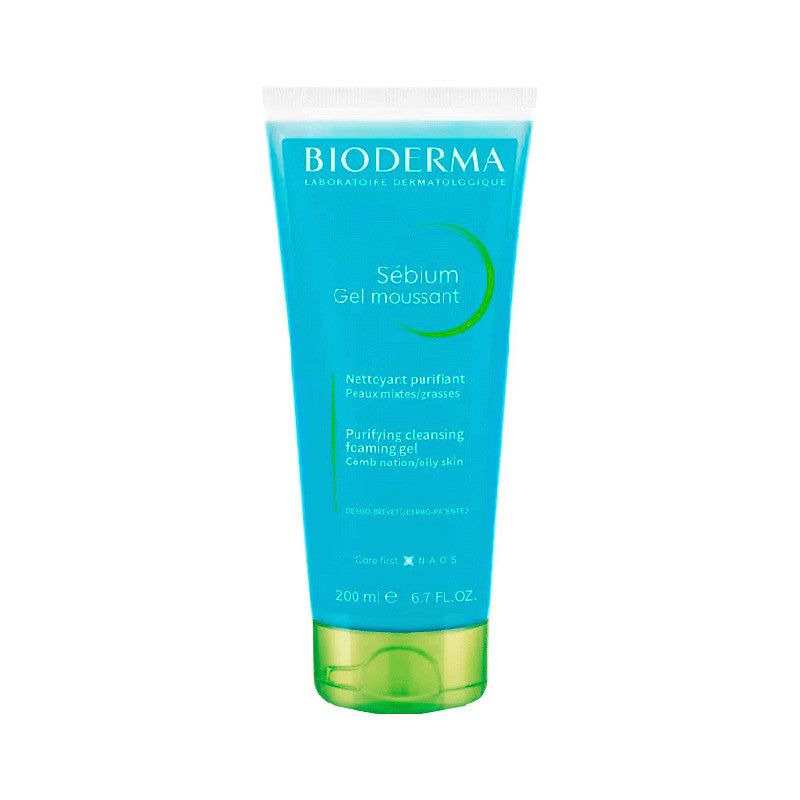 Bioderma Sebium Gel Moussant 200ml bottle front view