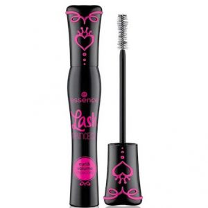 Essence Lash Princess Curl & Volume Mascara 12ml black tube with peanut-shaped wand