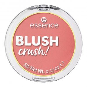 essence Powder Blush Blush Crush in Deep Rose compact with mirror