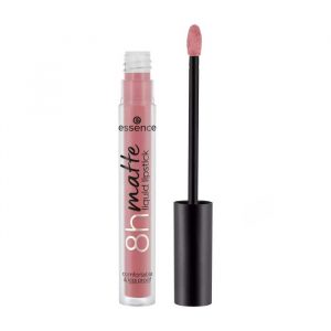 essence Liquid Lipstick 8h Matte in Rosy Nude tube with applicator