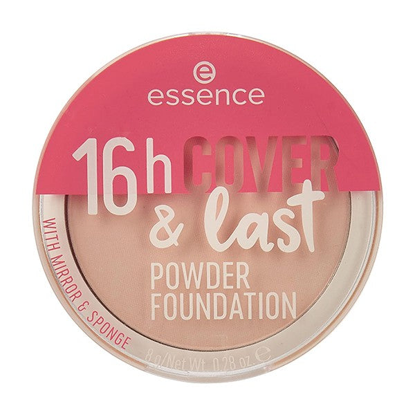 Essence 16H Cover & Last Powder Foundation 05 compact with mirror inside