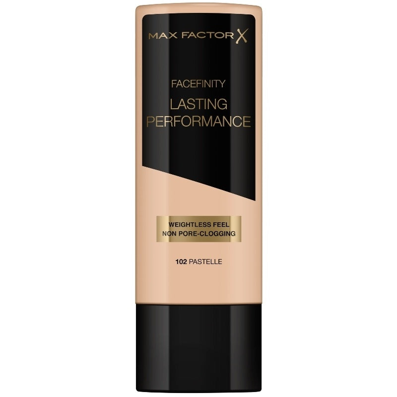 Max Factor Lasting Performance Foundation 35ml pump bottle No102 Pastelle