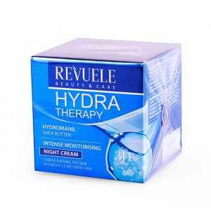 Revuele Hydra Therapy Blue 50ml gel-cream in a blue jar with white cap