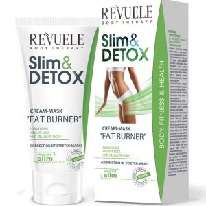 Revuele Slim Detox Fat Burner Green 200ml bottle packaging front view