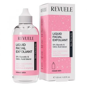 Revuele Illuminating Facial Scrub 125ml tube on white background