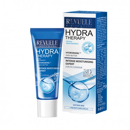Revuele Hydra Therapy eye contour cream 25ml tube front view