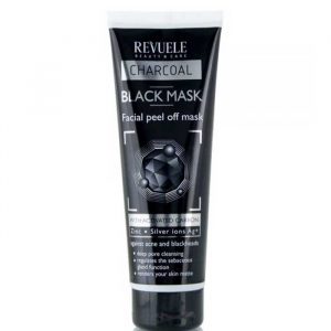 Revuele No Problem Black Mask Peel Off 80ml tube packaging front