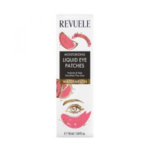 Revuele Watermelon Liquid Eye Patches 50ml packaging on white background