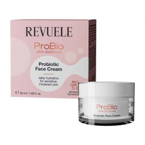 Revuele ProBio Probiotic Facial Cream 50 ml tube on white background