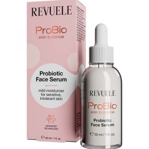 Revuele ProBio Probiotic Facial Serum 30 ml bottle with dropper