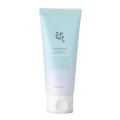 Beauty of Joseon Green Plum Refreshing Cleanser 100ml tube on white surface