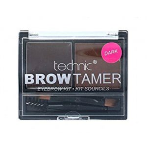 Technic Brow Tamer Eyebrow Kit Dark compact with powder and wax pans