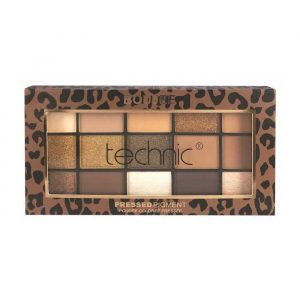 Technic Boujee eyeshadow palette with 15 pressed pigment shades ranging from neutrals to brights