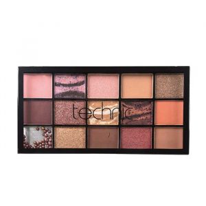 Technic Cosmetics Persuasion eyeshadow palette with 12 pressed pigment shades in matte, shimmer and satin finishes